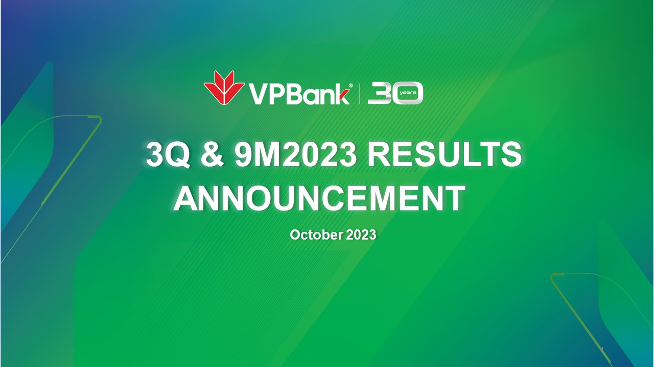 3Q 2023 Webcast